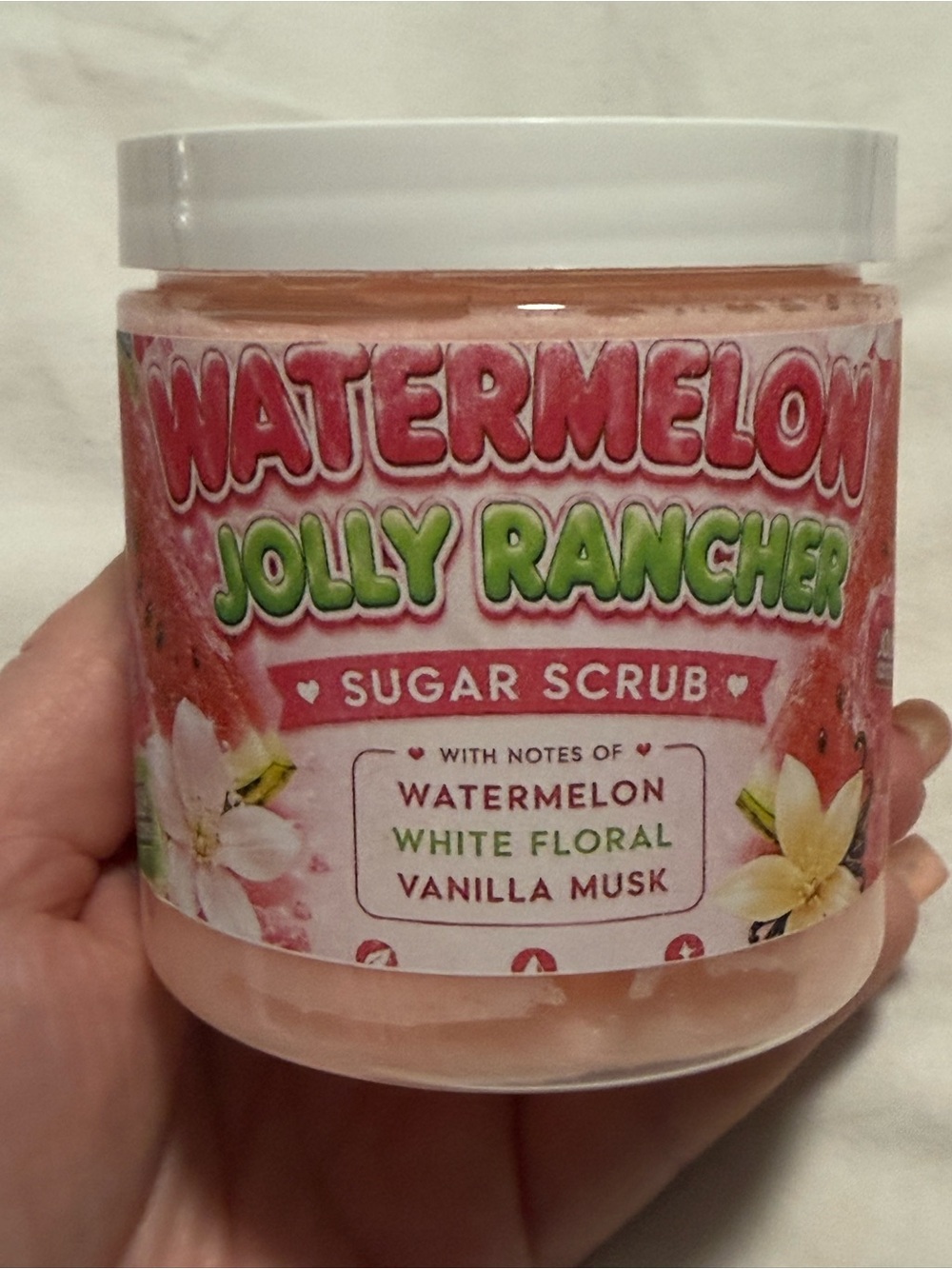 Aminnah “Watermelon Jolly Rancher” limited Edition Sugar Scrub Body Exfoliant!